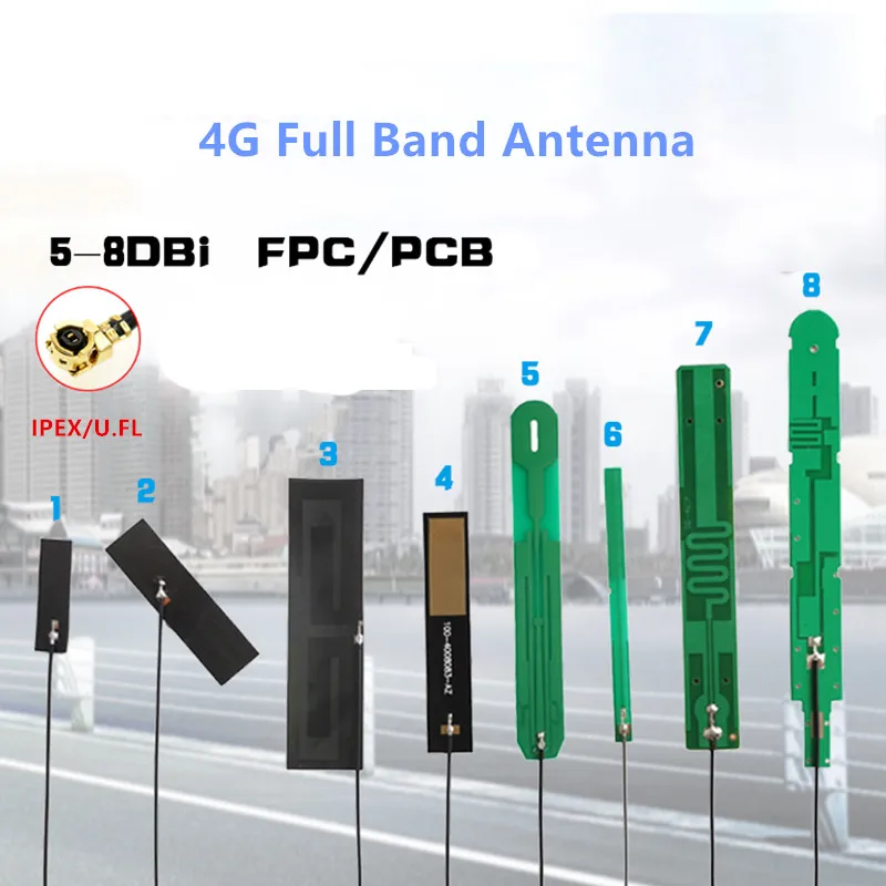Антенна LTE 4G 3G GSM GPRS nb-лот печатная плата с полным диапазоном внутренняя FPC 8 дБ