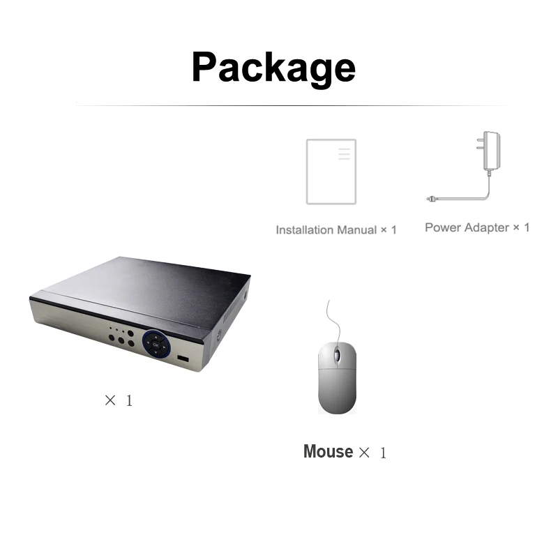 Камера видеонаблюдения JIENUO AHD DVR 16 каналов 5 МП 4 1080N 720P для аналогового CVI TVI IPC |