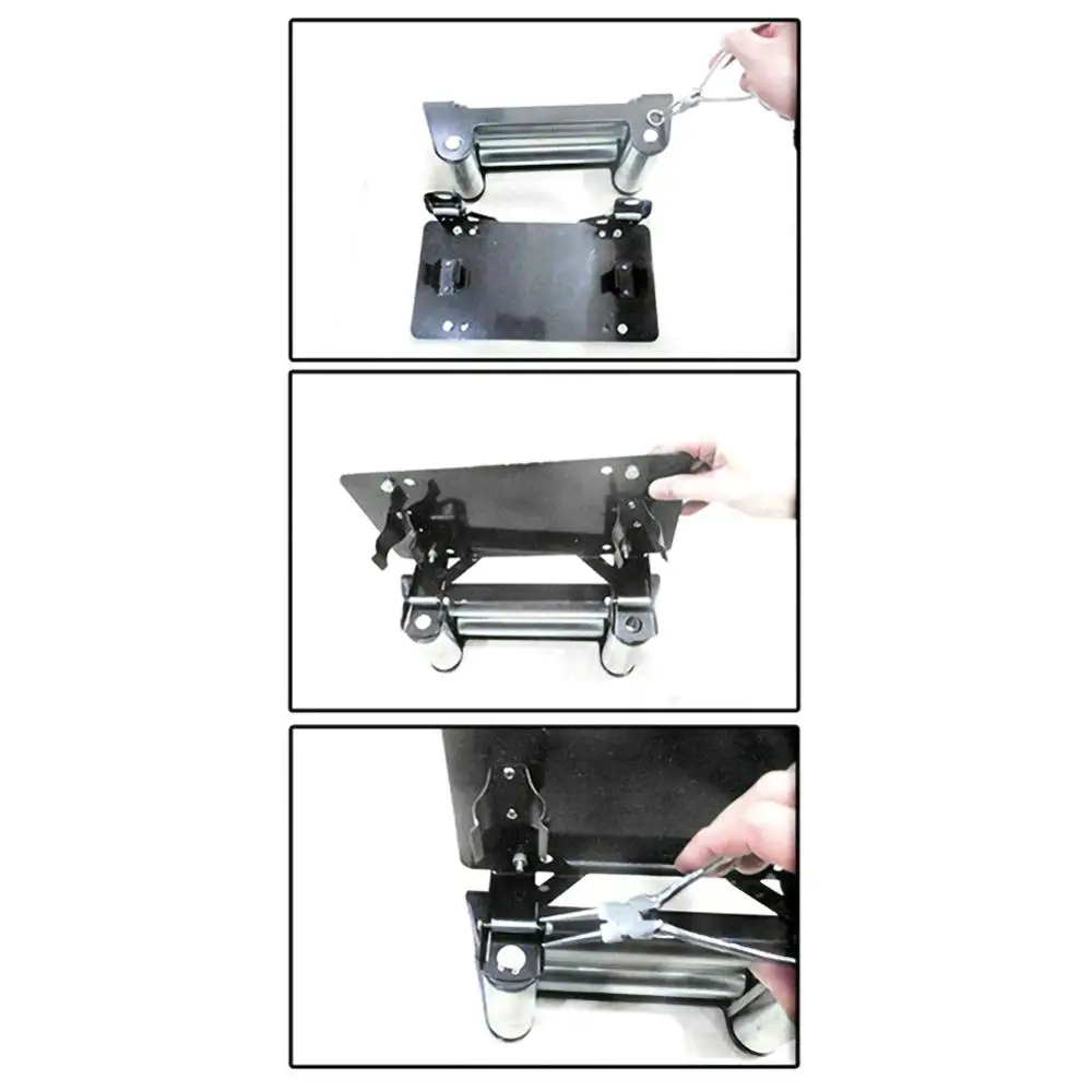 Новинка 2021 твердая откидная лебедка держатель номерного знака кронштейн из