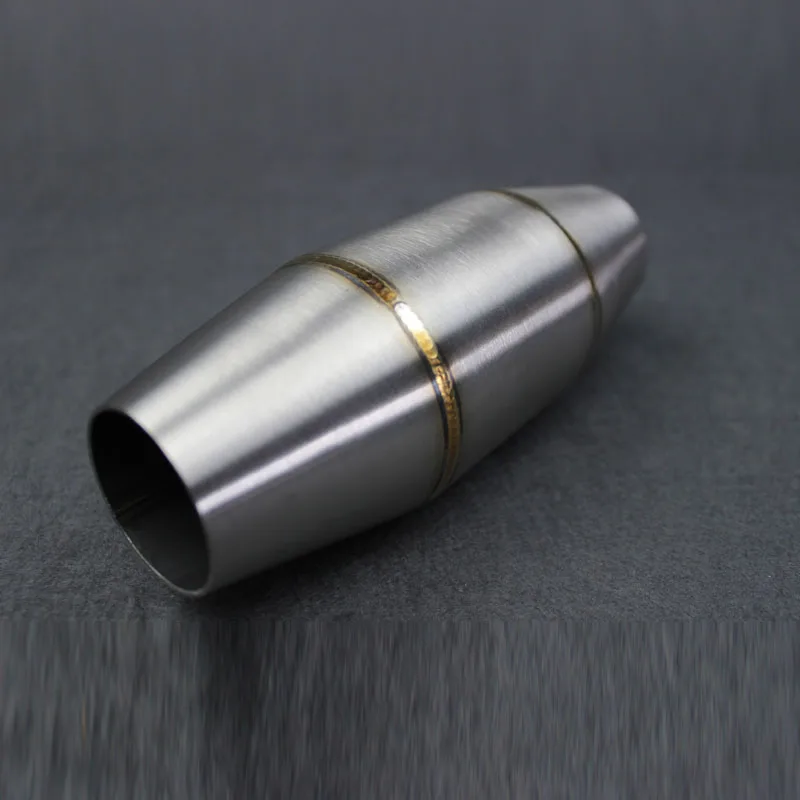 

1 Pcs Universal Stainless Steel Motorcycle Exhaust Catalyst Mid Pipe Modified Muffler For Expansion Escape Motorrad Accessories