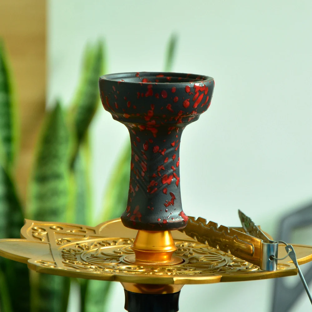 GJ керамическая кальянная чаша для кальяна чаши для табака Chicha Narguile Cachimbas Sisha Nargile Aksesuarlar Sheesha аксессуары для водопроводных труб