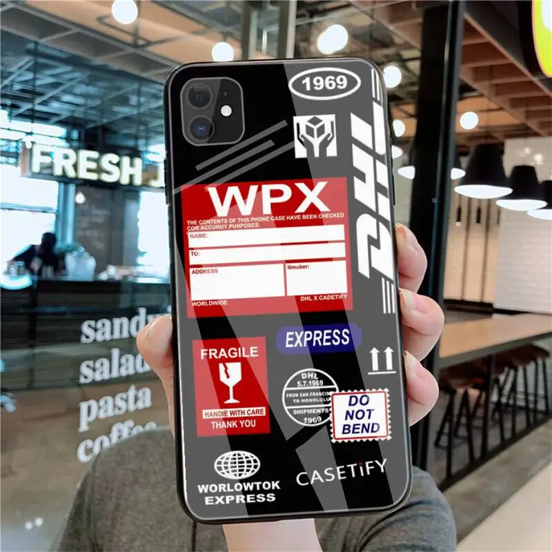 

Dhl Express Phone Cases Tempered Glass For Iphone6plus 6S 7 7plus 8 X XS XSmax XR 11 12 Pro Max 12mini