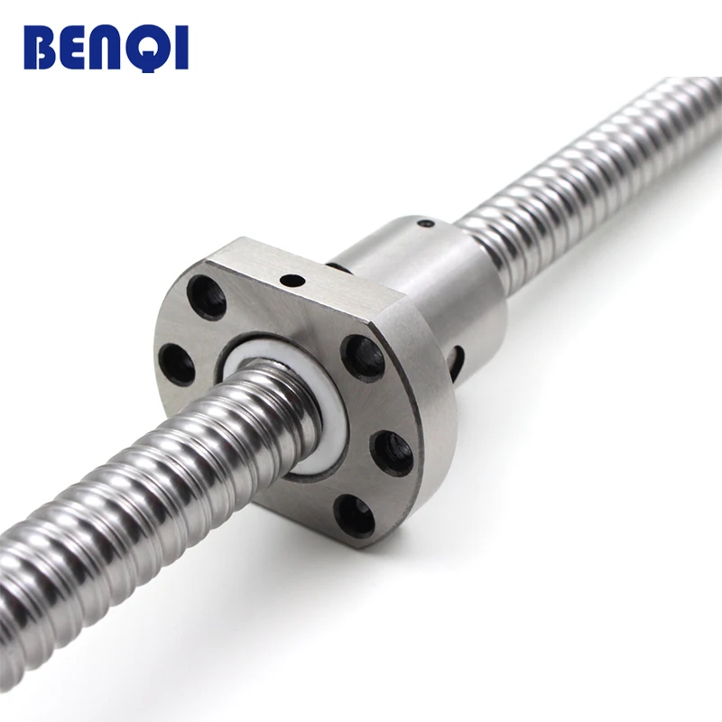 Шариковый винт 1605 BK12 BF12 SFU1605 - L 600 мм + 1 шт. sfu1605 гайка с фланцем диаметр 16 шаг 5 Китай