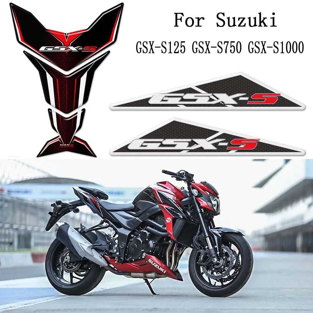_ GSXS 750 1000 Защитная Наклейка для резервуара Suzuki GSX-S GSX-S125 GSX-S750 боковая защита