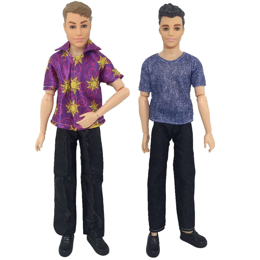 Одежда для куклы Кена Повседневная повседневный костюм свитшот брюки мужчин 11 8