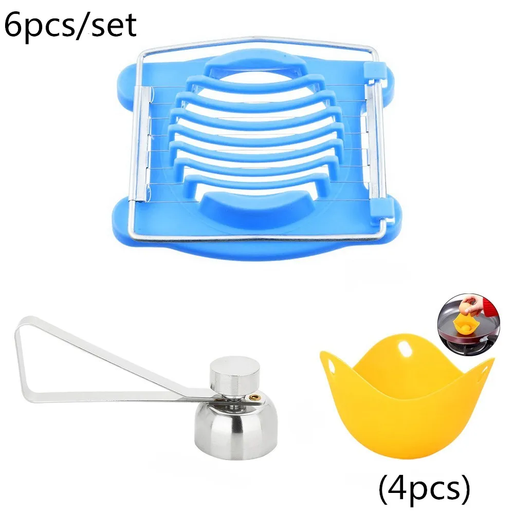 3 шт./компл. инструменты для работы с яйцами яичной скорлупы резак + силиконовая