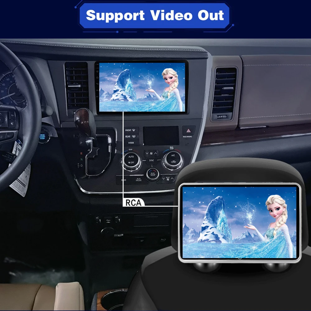 Автомобильный мультимедийный видеоплеер Android 10 0 4 Гб + 64 ГБ для Camry 2007-2011