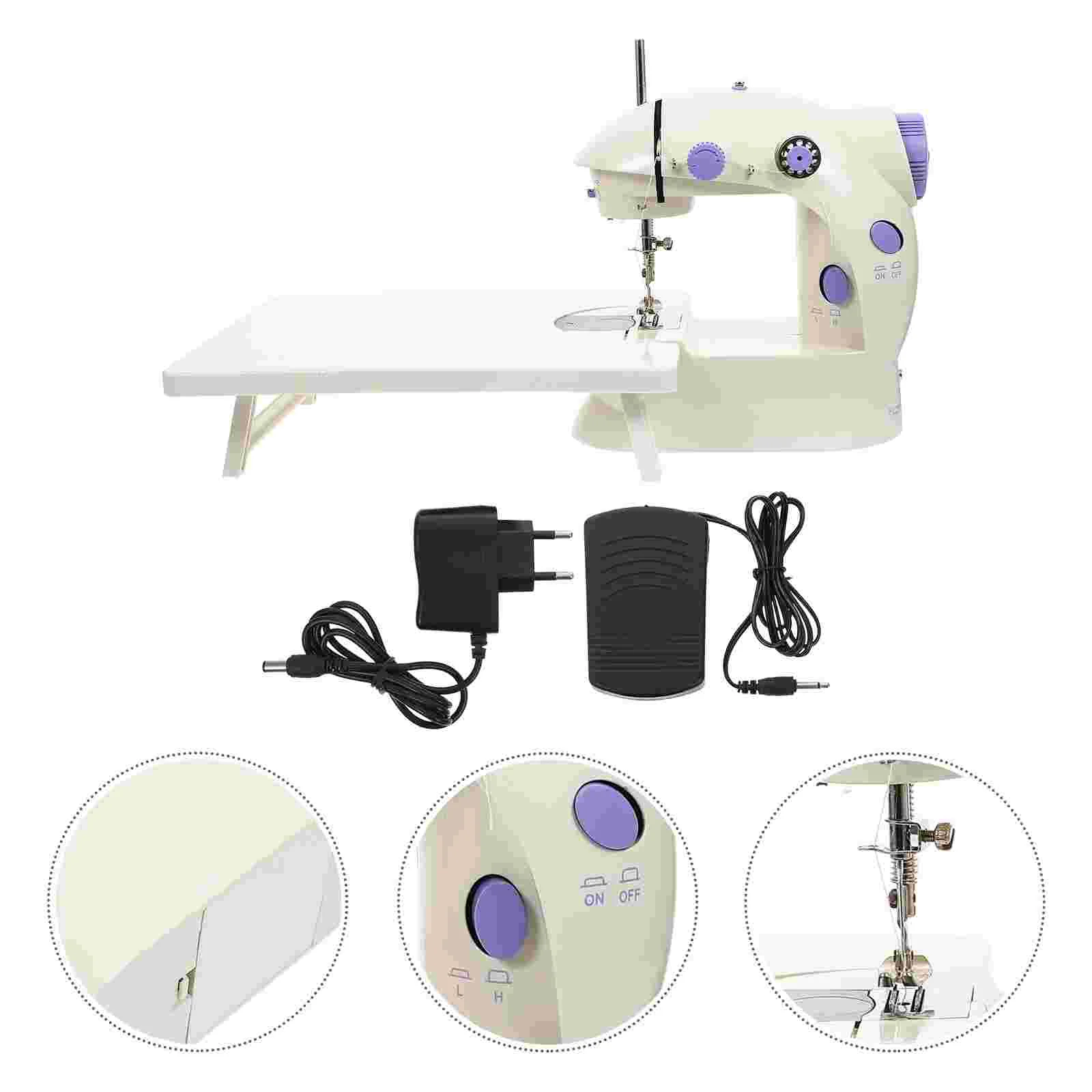 

1 комплект Электрической Мини-швейной машинки, портативная ручная работа машина для починки (штепсельная вилка)