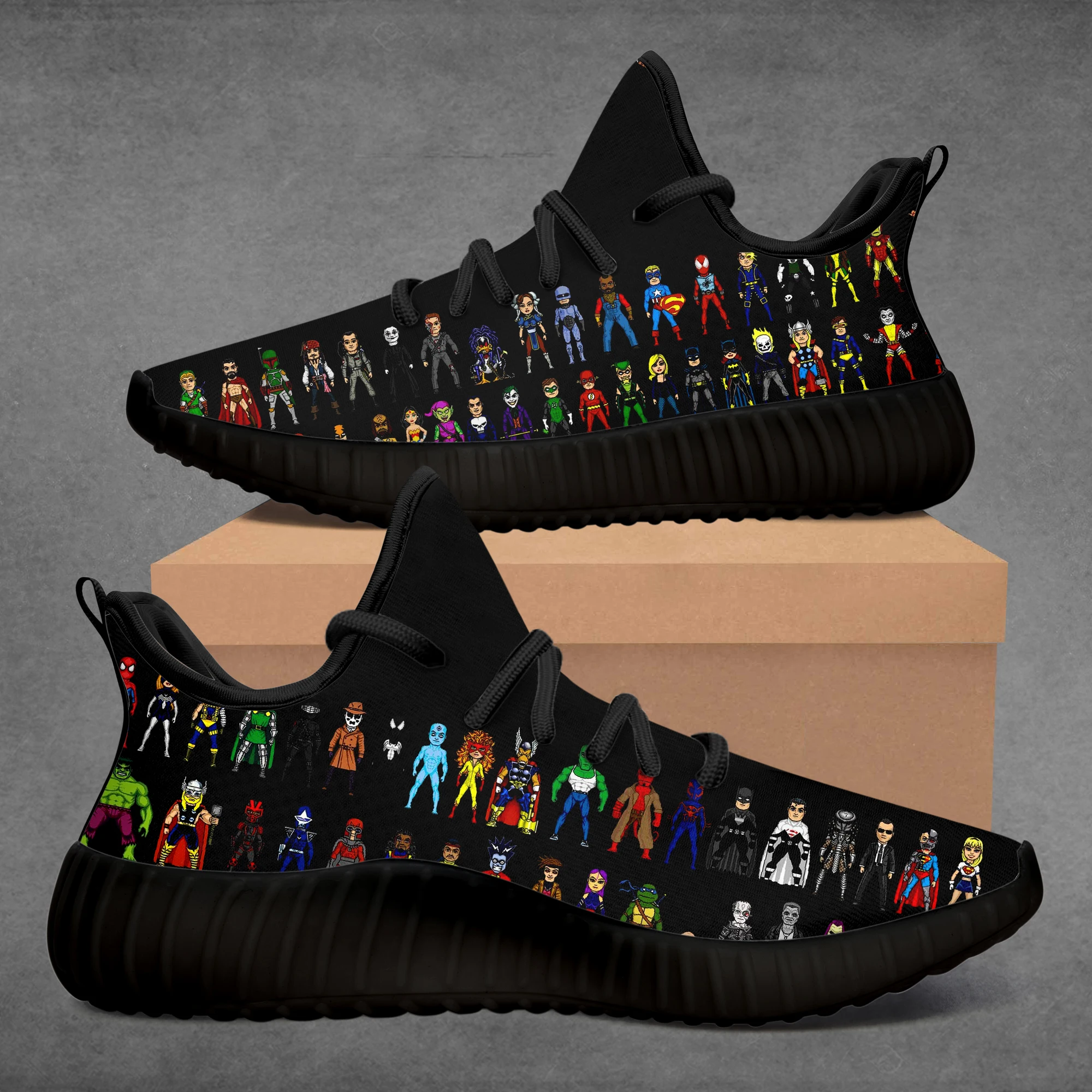 

Custom Diy Women Men Cartoon-hero Girl Youth Sports Sneakers Shoes