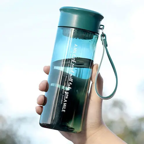 

Plastic water cup portable simple fresh forest lovely high value girl Japanese cup anti falling Fairy