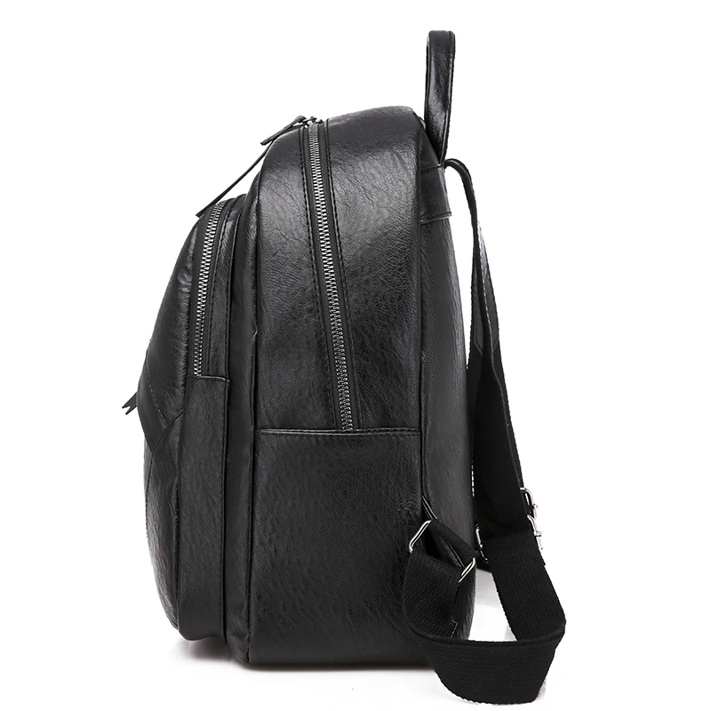 Новый дизайнерский синий лоскутный Противоугонный рюкзак Ms.