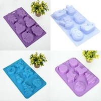 silicone soap candle mold christmas mould wax melts making craft set tray bakeing mold kitchen diy