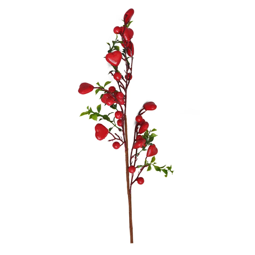 

Holly Fruit Fake Home Hotel Decor Branches Garden Decoration 70cm Artificial Flower