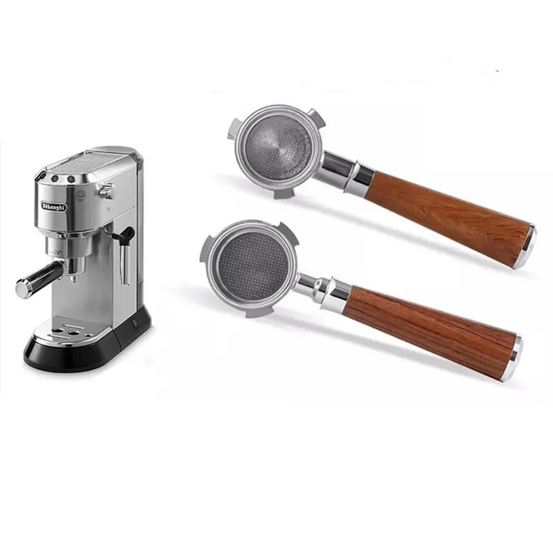 51 мм портативный фильтр для кофе без дна Delonghi EC680/EC685 Сменный из нержавеющей стали