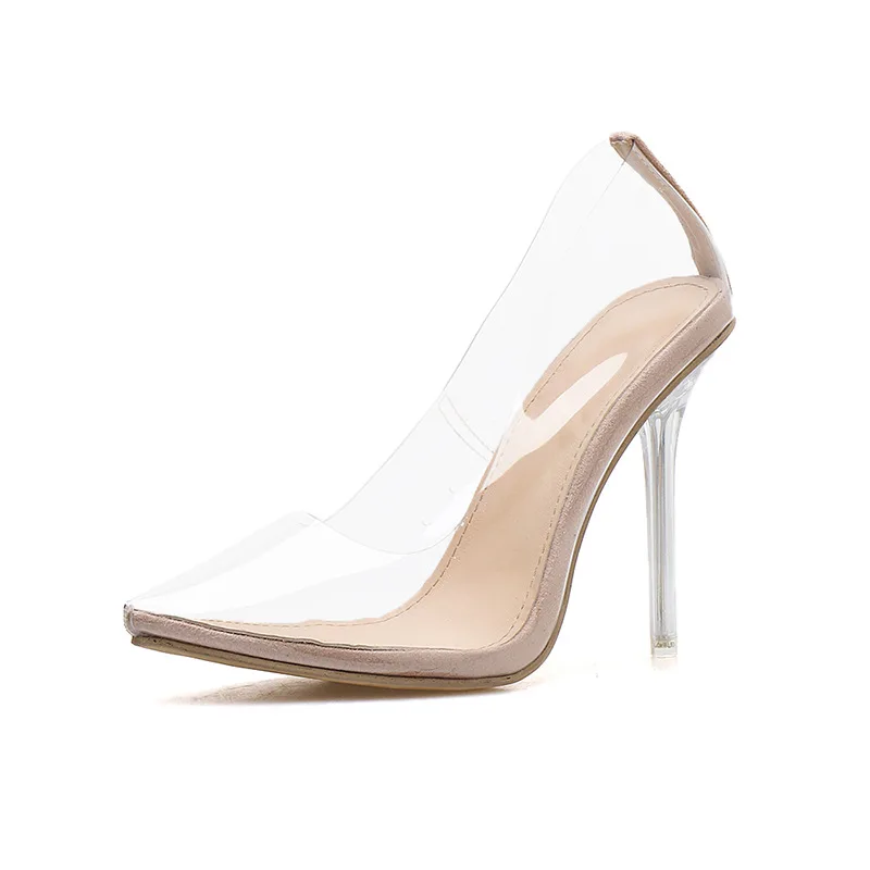 

Shoes woman large high heeled crystal heel women's shoes are in size 42