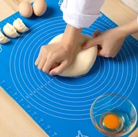 silicone kitchen kneading dough mat cookie cake baking mat tools thick non stick rolling mats pastry accessories sheet pads