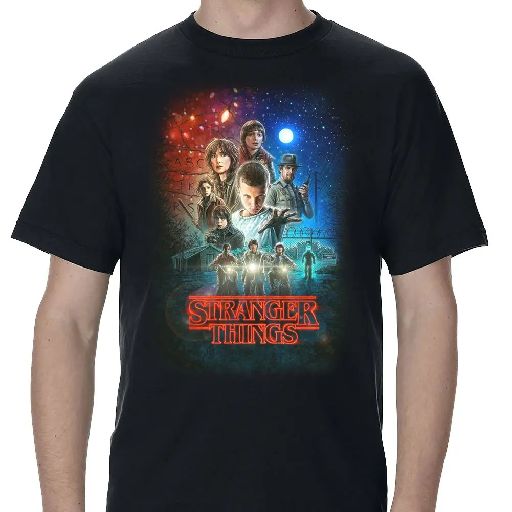 

Stranger Things Poster Design Adult T-ShirtSlim