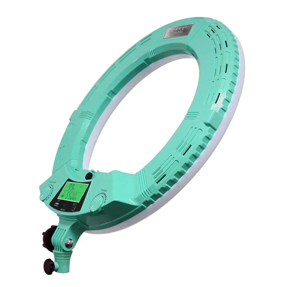 

Yidoblo AX-480EII LCD Screen RC Makeup Tattoo Photography Ring lamp 18\" 240PCS LED Ring Light Bio-color Adjustable LED Lamp Kit