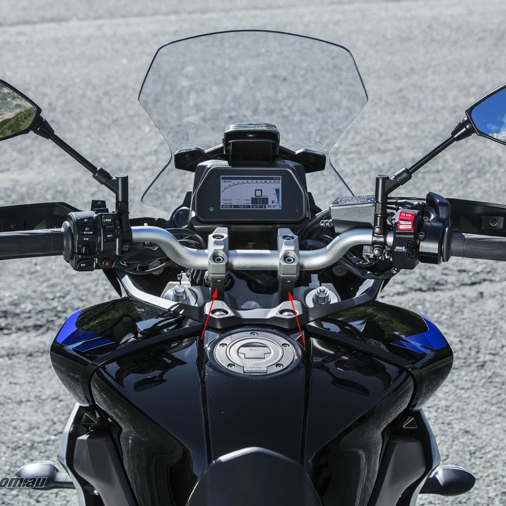 Для YAMAHA MT09 Tracer 900 FZ09 мотоцикла крепление ручки зажим Универсальный руль подъемный