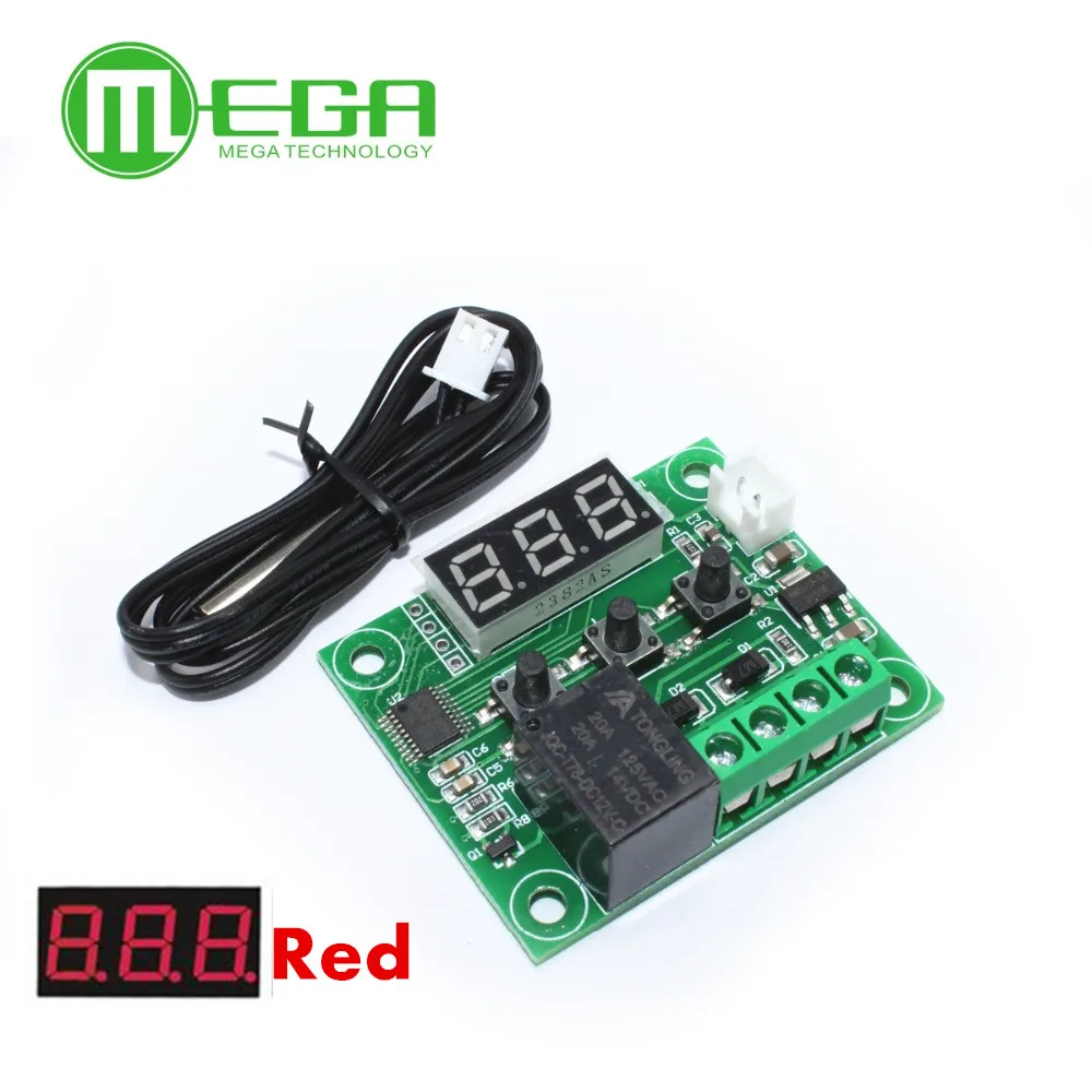 W1209 DC12V холодный температурный термостат контроль температуры Переключатель