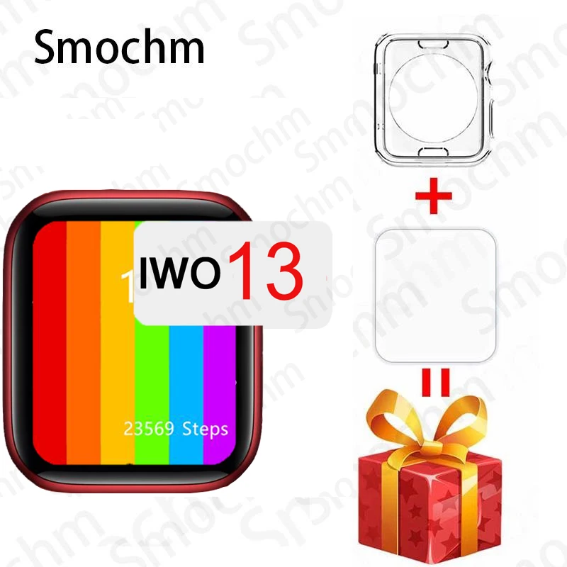 Водонепроницаемые Смарт часы Smochm IWO 13 Pro W56 бесконечный экран беспроводная Серия 6