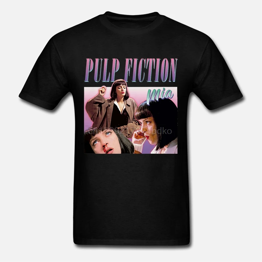 Целлюлозы Художественная литература футболка Миа Уоллес Мужская футболка| |