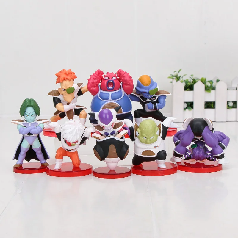 4 opp bag 8 шт./компл. Dragon ball Z Brinquedos супер Гоку Фриза Улун Bulma пикколо Вегета наппа Рисунок Аниме DragonBall модель игрушка - Цвет: 4 opp bag