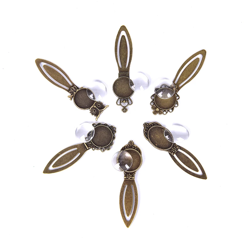 12 шт. простые антикварные круглые стеклянные фотообои 18 мм | Украшения и