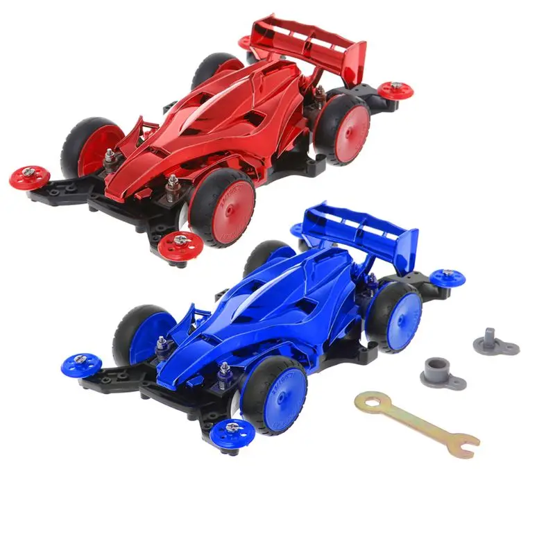 

1:30 Assembly DIY 4WD Racing Cars Toy Model Kits Gift for Children Christmas Birthday L4MC