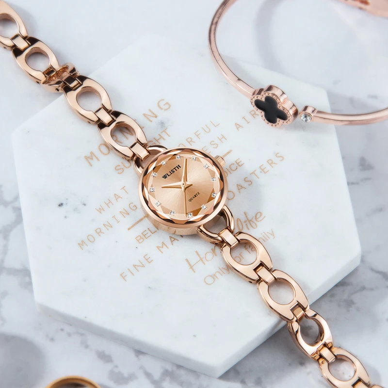 

Fashion top high-end lady temperament simple Korean version of simple student watch quartz ladies watch