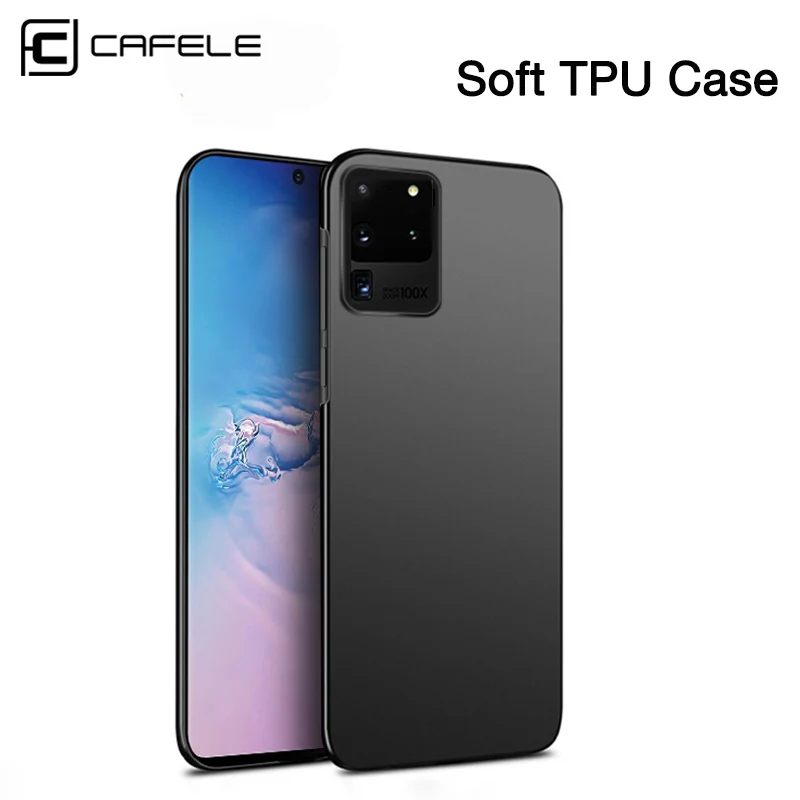 Матовый ТПУ чехол CAFELE для Samsung Galaxy S20 ультра тонкие гибкие чехлы plus Ultra | Мобильные