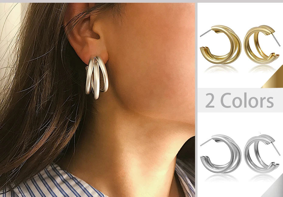 SHIXIN, панк, изогнутые серьги-гвоздики для женщин,, корейская мода, серьги, Винтажные Ювелирные изделия, современные серьги для женщин, Oorbellen, подарки
