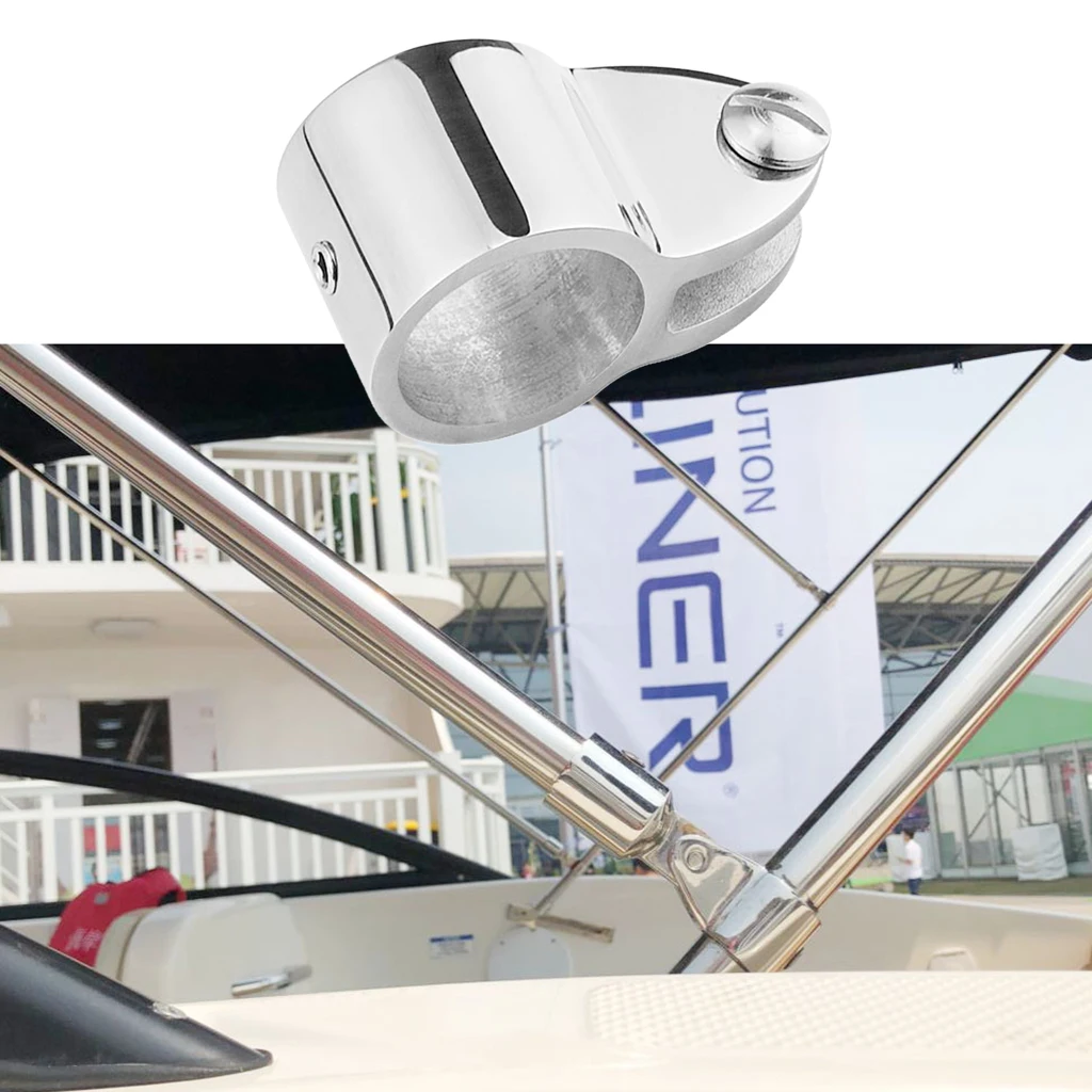 

Boat Marine Bimini Top 1'' Hinged Jaw Slide Stainless Steel