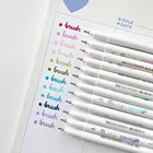 134 шт. кисть, ручка, пастельный художественный маркер для каллиграфии, письма, журнала, скрапбукинга, сделай сам, школьные и офисные принадлежности, канцелярские принадлежности