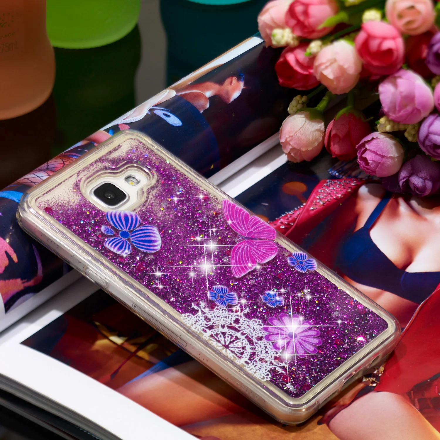 Блестящий чехол для Samsung Galaxy A5 2016 A 5 510 A56 телефона A510 с рисунком SM A510F DS A510FD |
