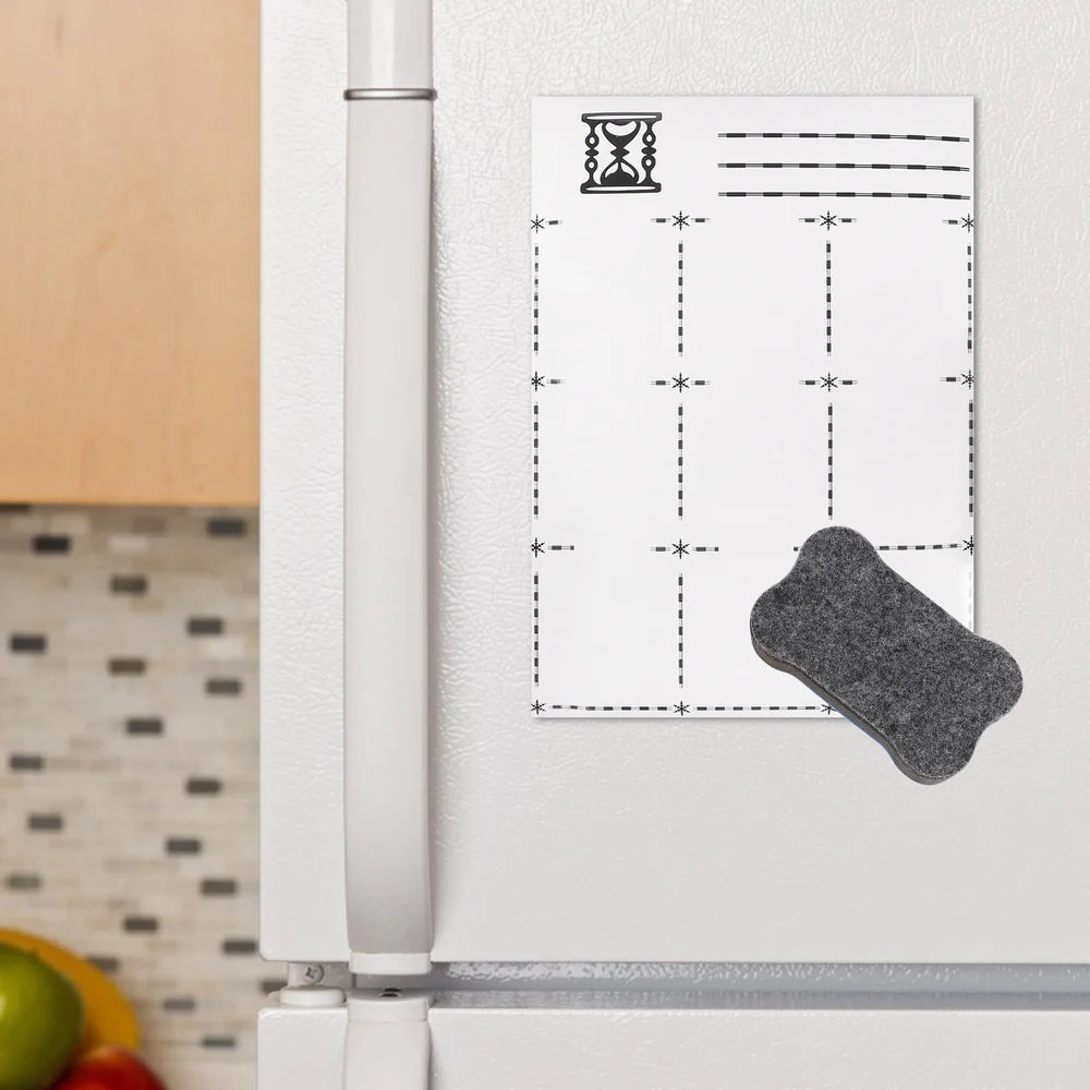 

1 Set Magnetic Plan Sticker Weekly Plan Sticker Schedule Board for Home Office