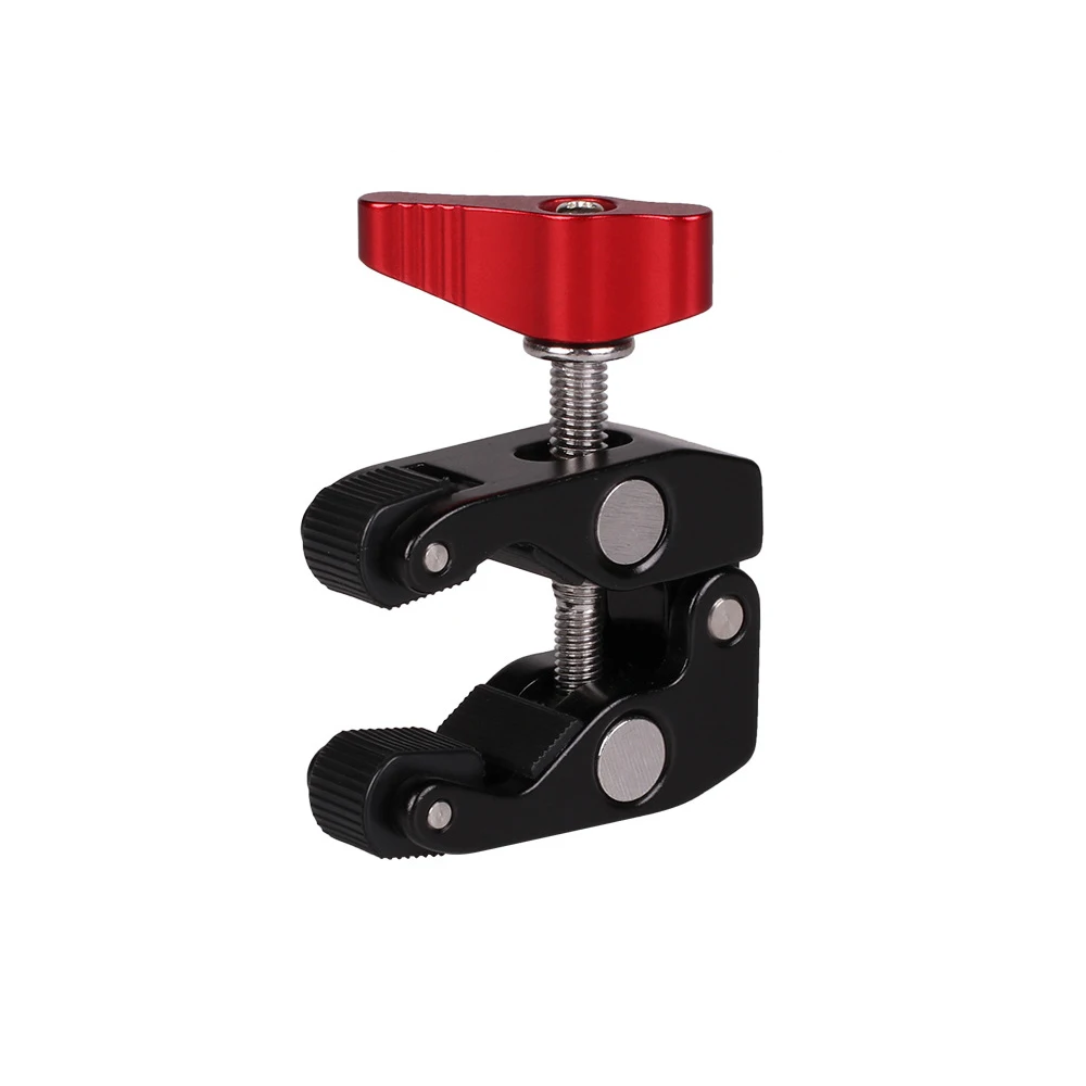 Многофункциональный зажим для крепления на шаровой головке Magic Arm Clip Clamp 1/4 &quot-20