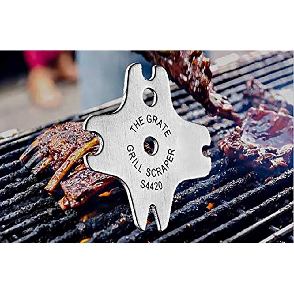 Щетка и скребок для барбекю Filbake нержавеющая сталь Экстра Мощный Очиститель