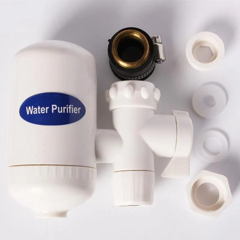 Water Filter Purifier Home Kitchen Health Healthy Ceramic Cartridge Tap Faucet High Technology White|faucet water filter|water filter purifierwater |
