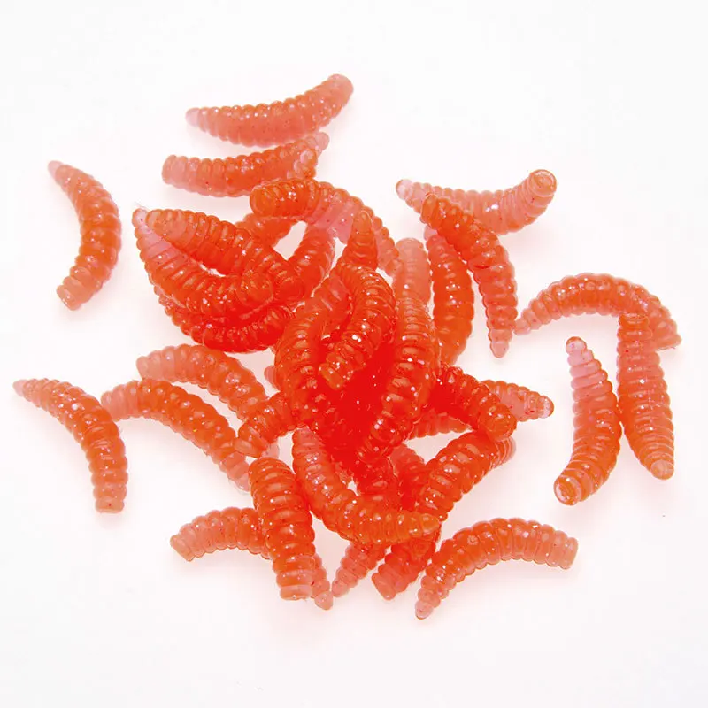 50 шт./лот силиконовая приманка в виде червя набор приманки для ловли карпа