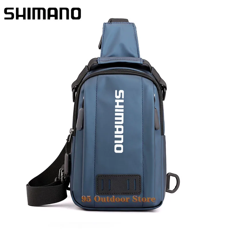 

Новые мужские сумки на одно плечо Shimano, Водонепроницаемые многофункциональные камуфляжные рюкзаки для отдыха 2022, сумки для рыбалки