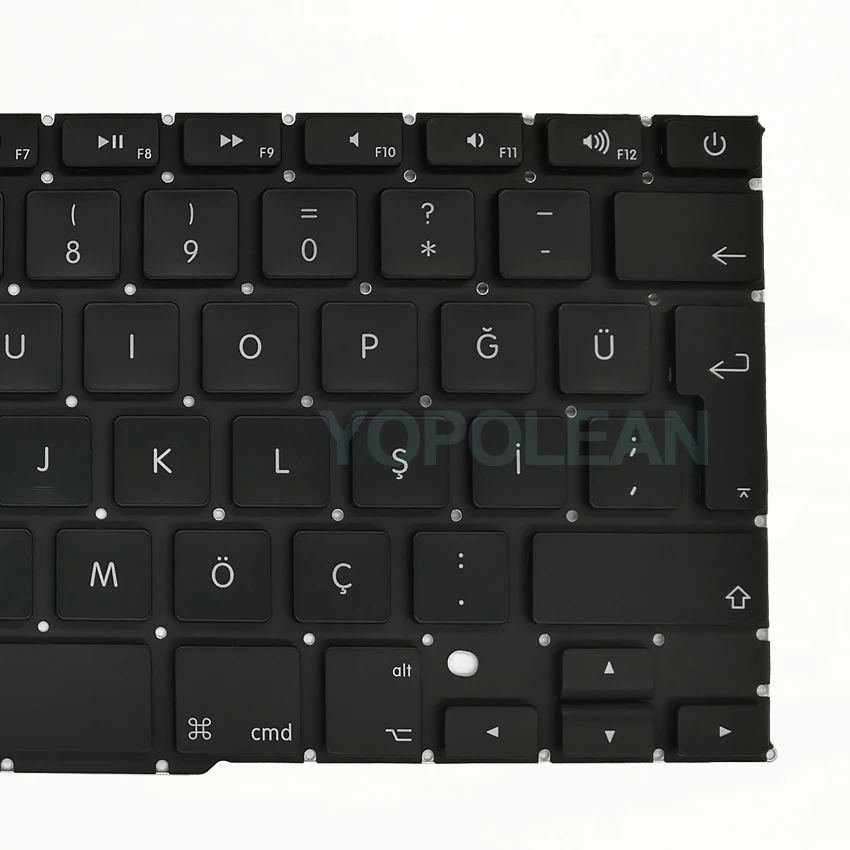 Клавиатура A1398 для Macbook Pro Retina 15 дюймов набор с подсветкой Турция 3 шт./лот 2012 2015