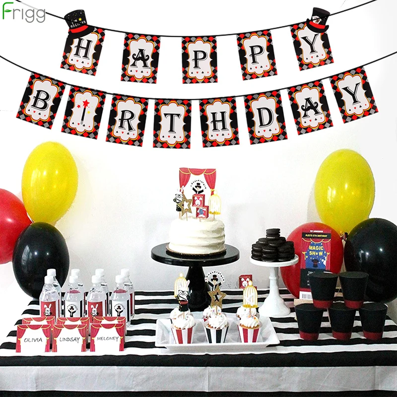 Казино волшебная тематическая вечерние покер с логотипом магическое шоу на день