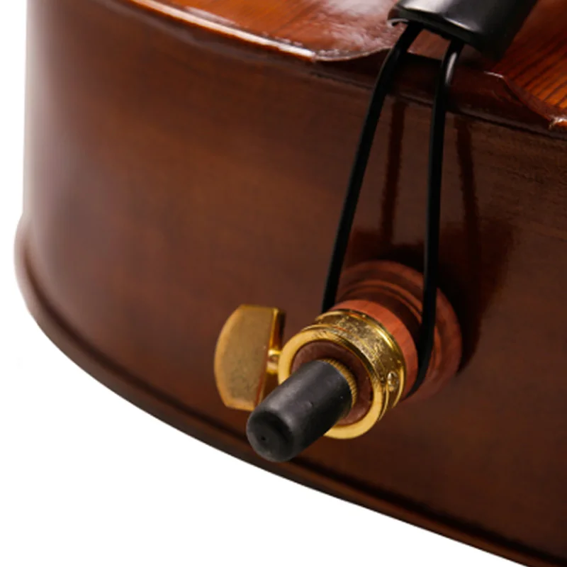 Полноразмерный матовый Виолончель античный натуральный пламенный
