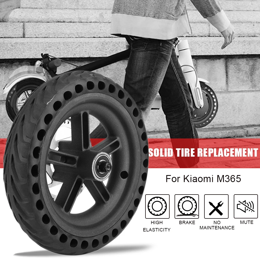 

Electric Scooter Tyre with Disc Brake Disc Scooter Pneumatic Tire Rear Wheel Disc Brake Tyre for Xiaomi M365 Electric Scooter