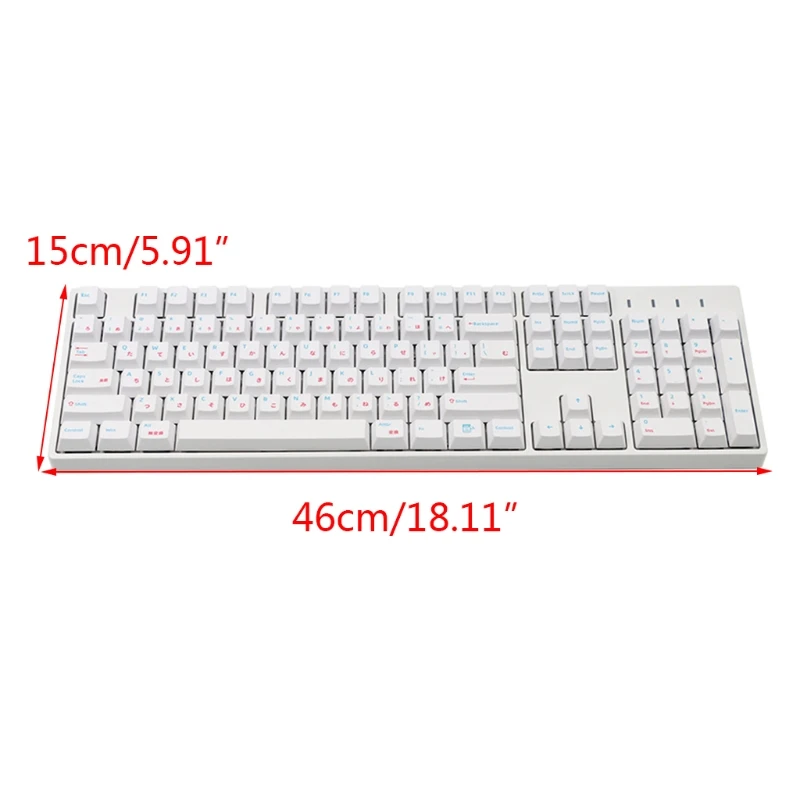 

132 Keys PBT Keycaps Cherry Profile DYE-SUB for cherry MX Switch 1.5U 1.75U 2U Shift 6.25U Spacebar Mechanical Keyboard