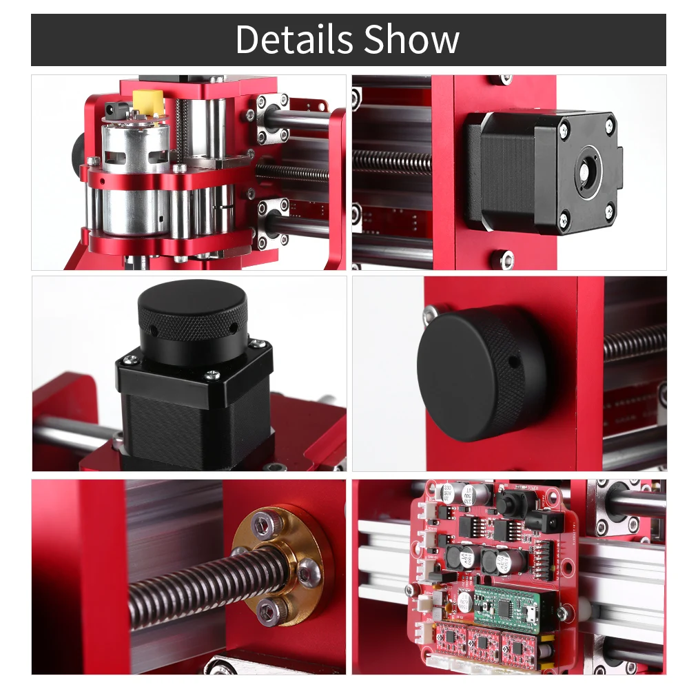 Мини фрезерный станок с ЧПУ 1310 CNC для гравировки металла набор PCB фрезерования - Фото №1