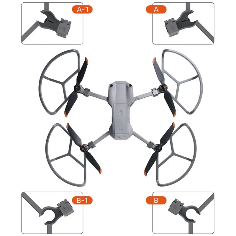 

Portable Propeller Guard Foldable Heightening Landing Gears Blade Protector Ring Cover For DJI Mavic Air 2S / Air 2 Accessories