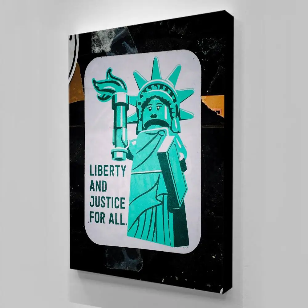 Wall Art плакат мультфильмы холст для живописи на английском языке постер печать