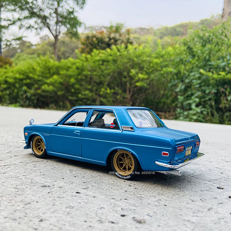 Модель автомобиля Maisto 1:24 Tokyo MOD Nissan 1971 DATSUN 510 из сплава украшение ручной работы